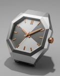 Geometric Stainless Steel Watch