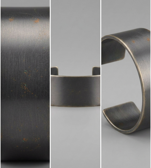 Raw & Refined: The Oxidized Minimalist Cuff